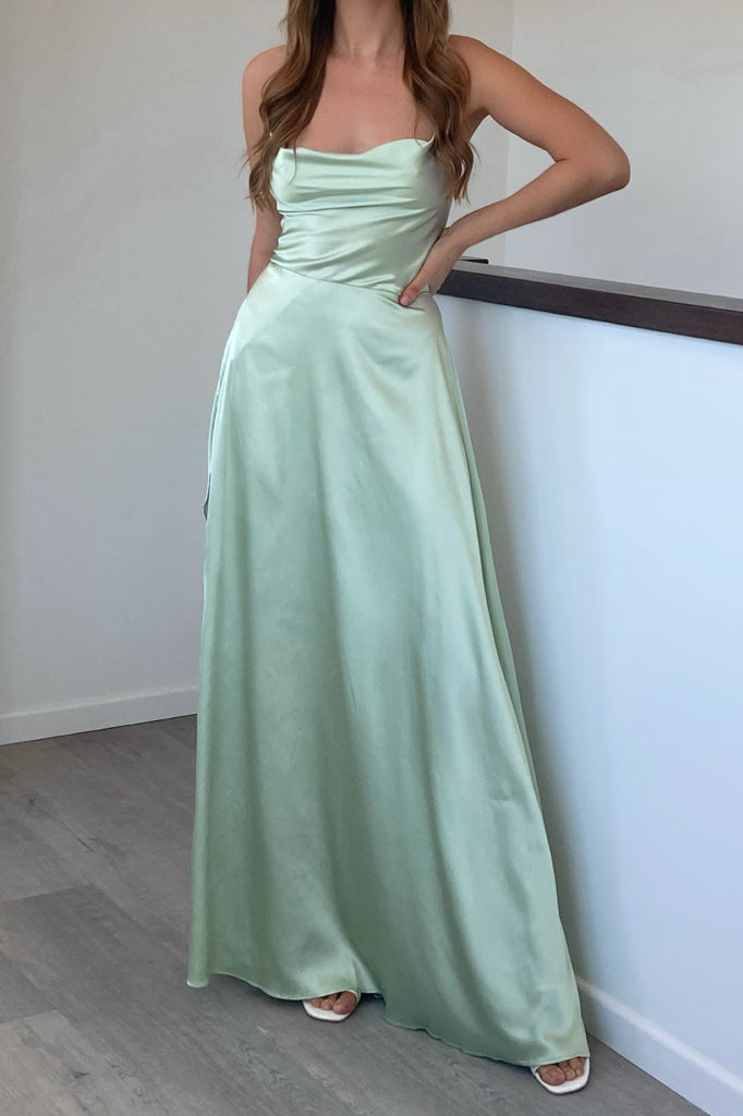 Sheila Satin Dress