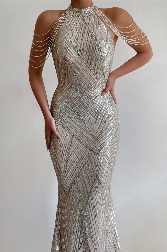 Nicoletta Sequin Gown | Stunner Boutique | Online Australian Store