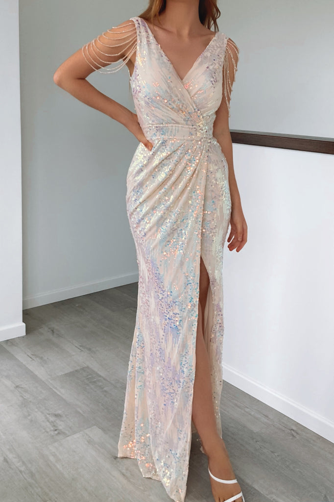 Vanessa Sequin Gown