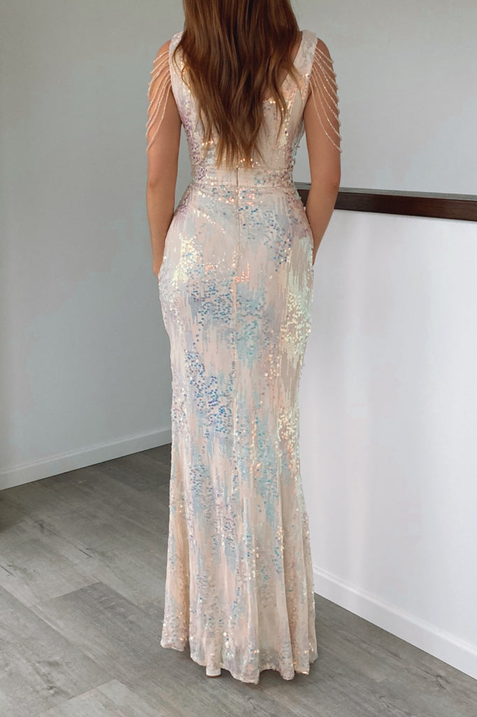 Vanessa Sequin Gown
