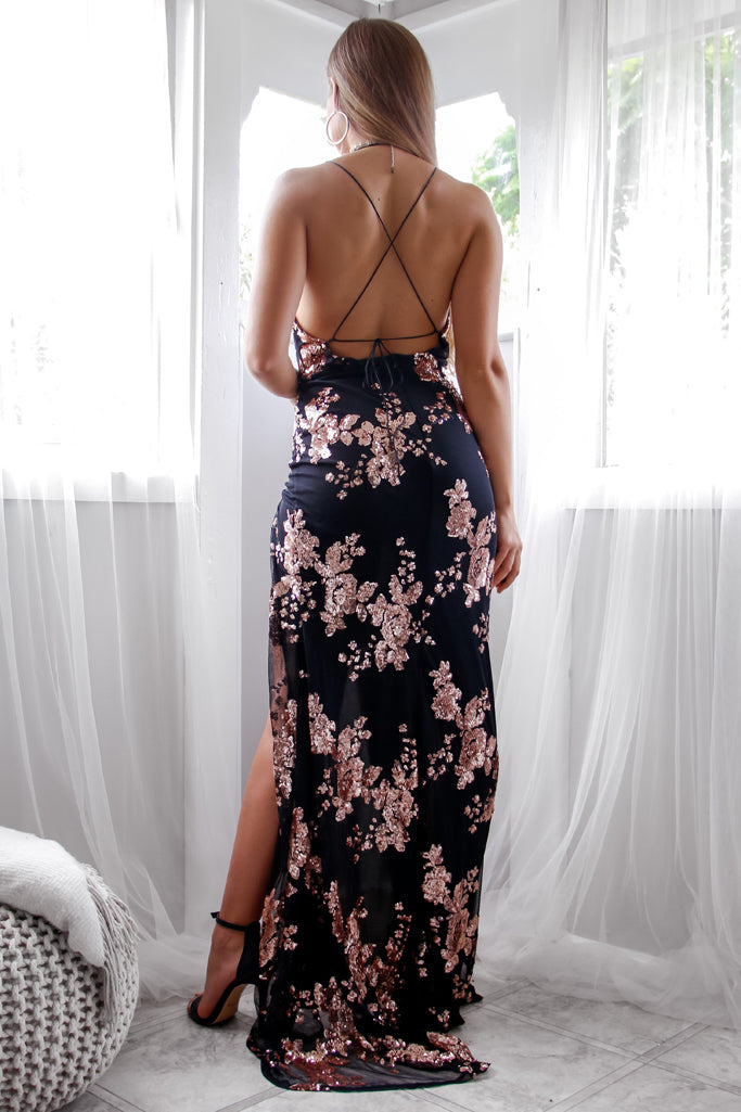 Arianna Gown - Black | Stunner Boutique