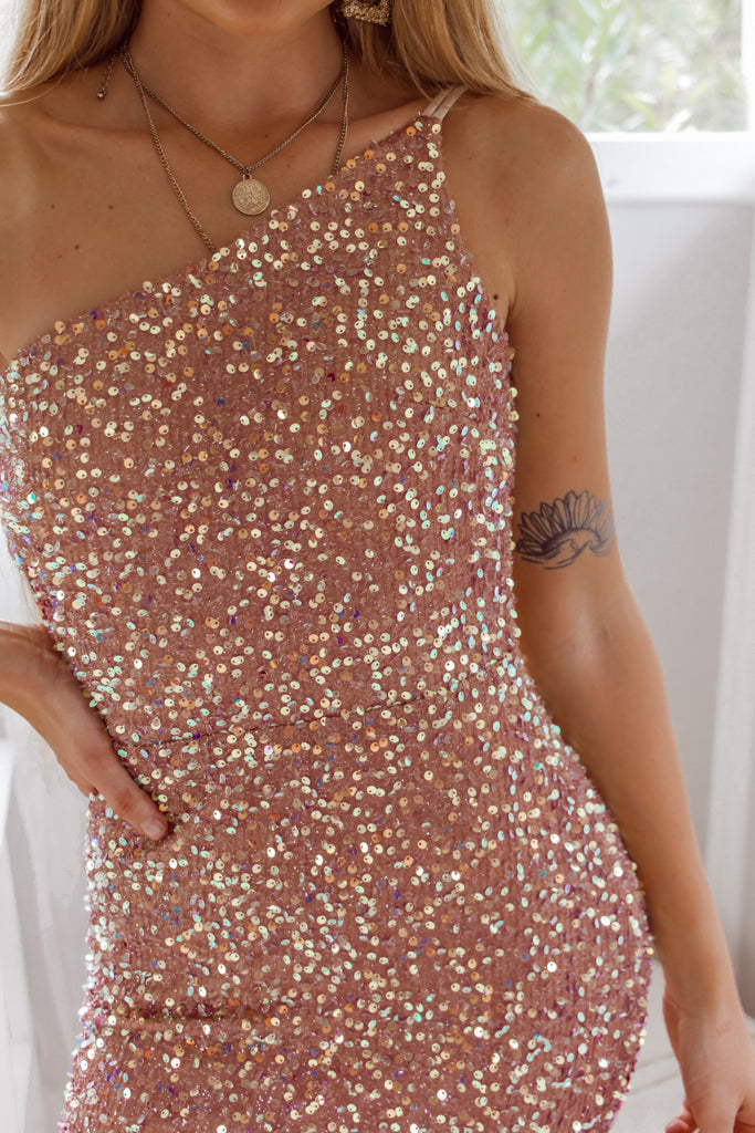 Charlize Sequin Gown