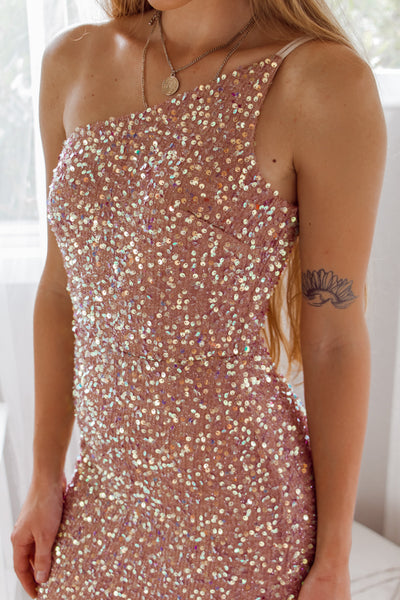 Charlize Sequin Gown