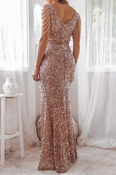Shailene Sequin Gown