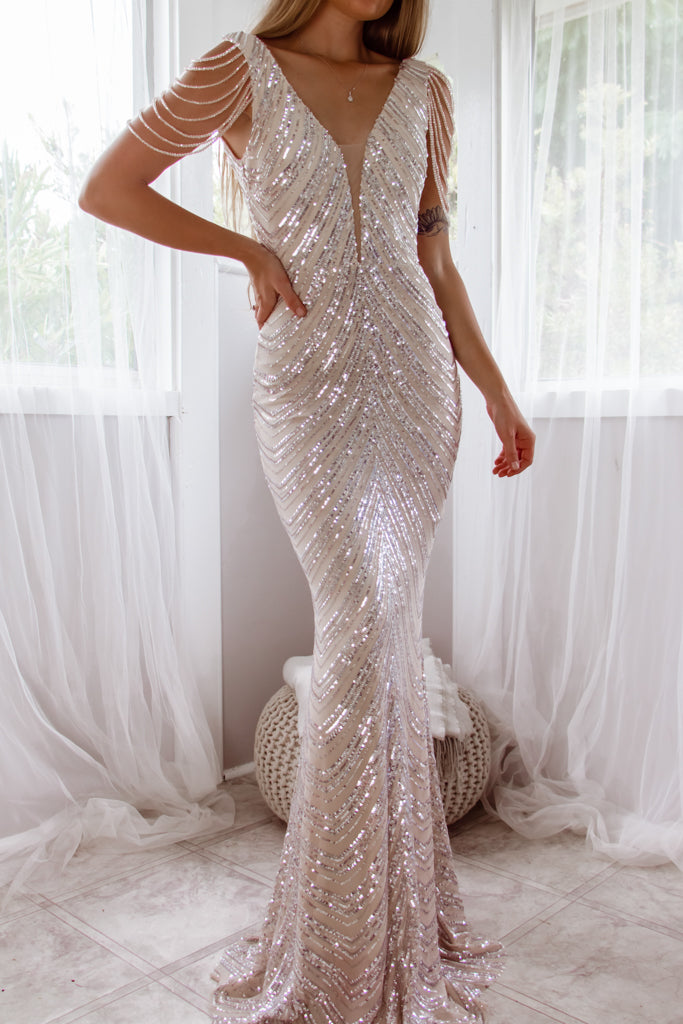 Valencia Sequin Gown
