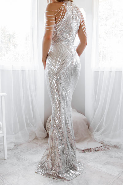 Nicoletta Sequin Gown | Stunner Boutique | Online Australian Store